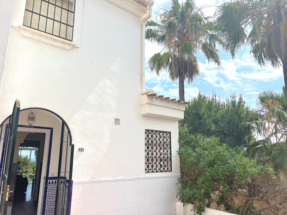 Fabulous Vacation In A 2 Bedroom Townhouse With 2 Terraces Overlooking The Sea, Suitable For 6 People 3 Swimming Pools Tennis And 200 Mts From The Sea El Faro 外观 照片