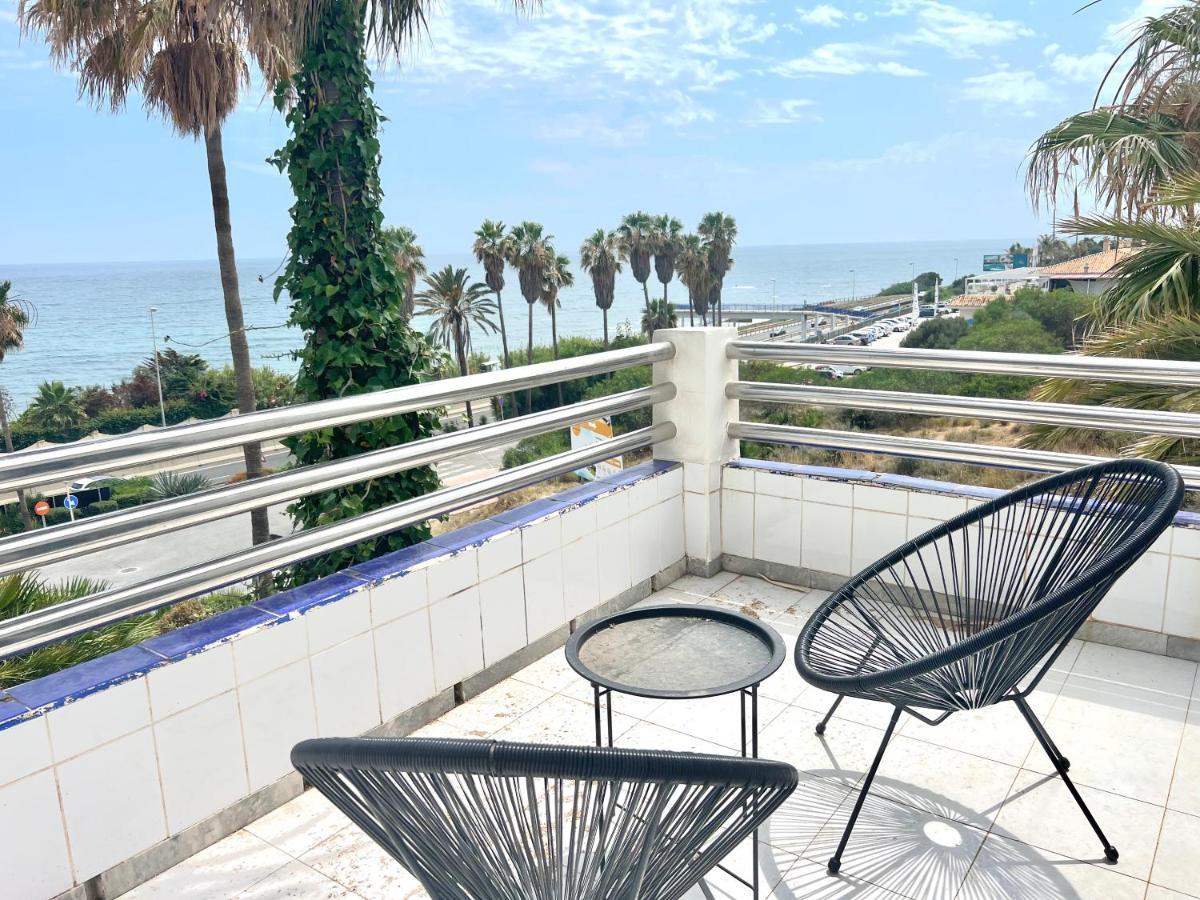Fabulous Vacation In A 2 Bedroom Townhouse With 2 Terraces Overlooking The Sea, Suitable For 6 People 3 Swimming Pools Tennis And 200 Mts From The Sea El Faro 外观 照片